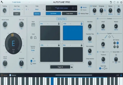 Antares Auto-Tune Pro X v11.0人声修音插件电音